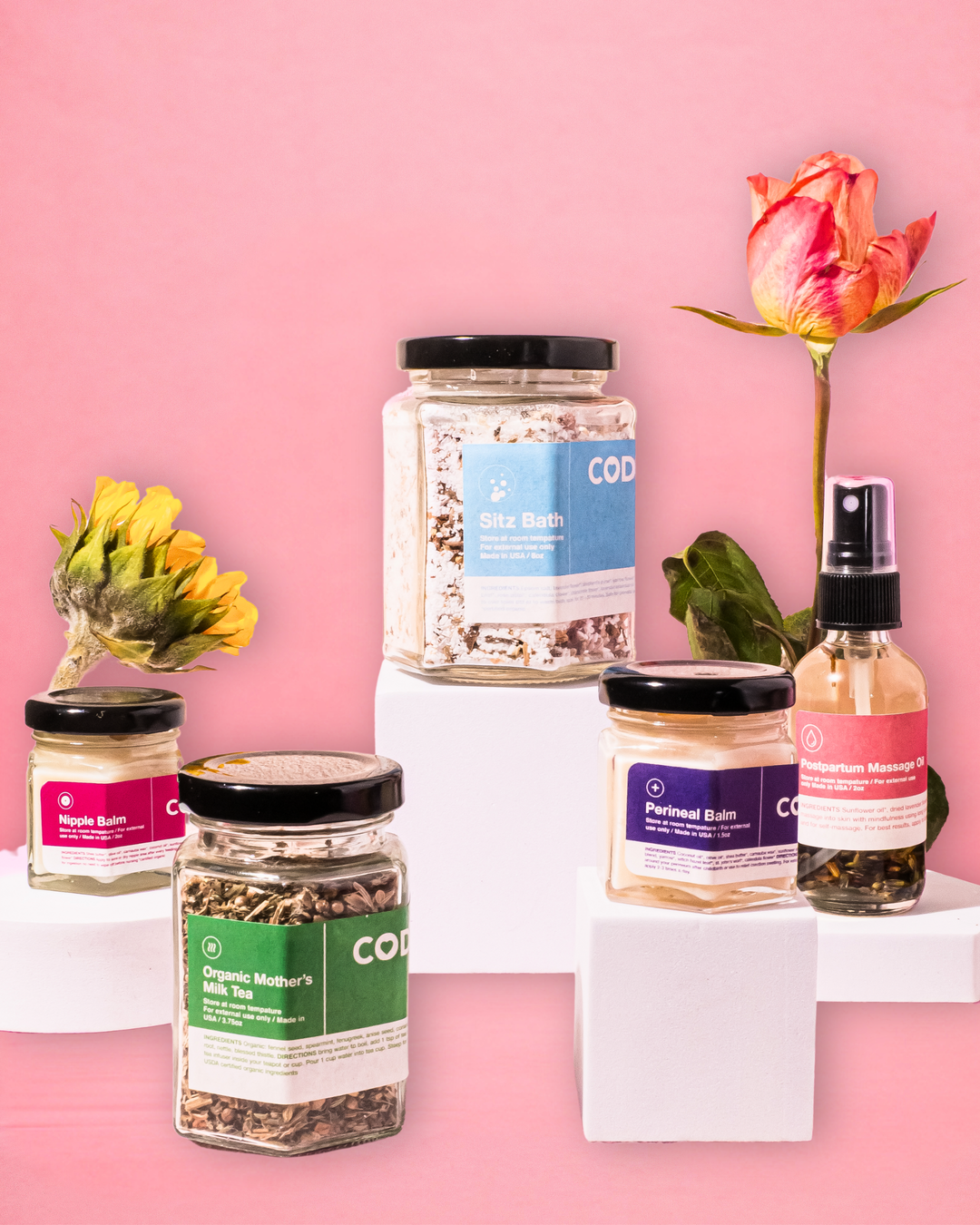 Heal Postpartum with these Organic Care Kit