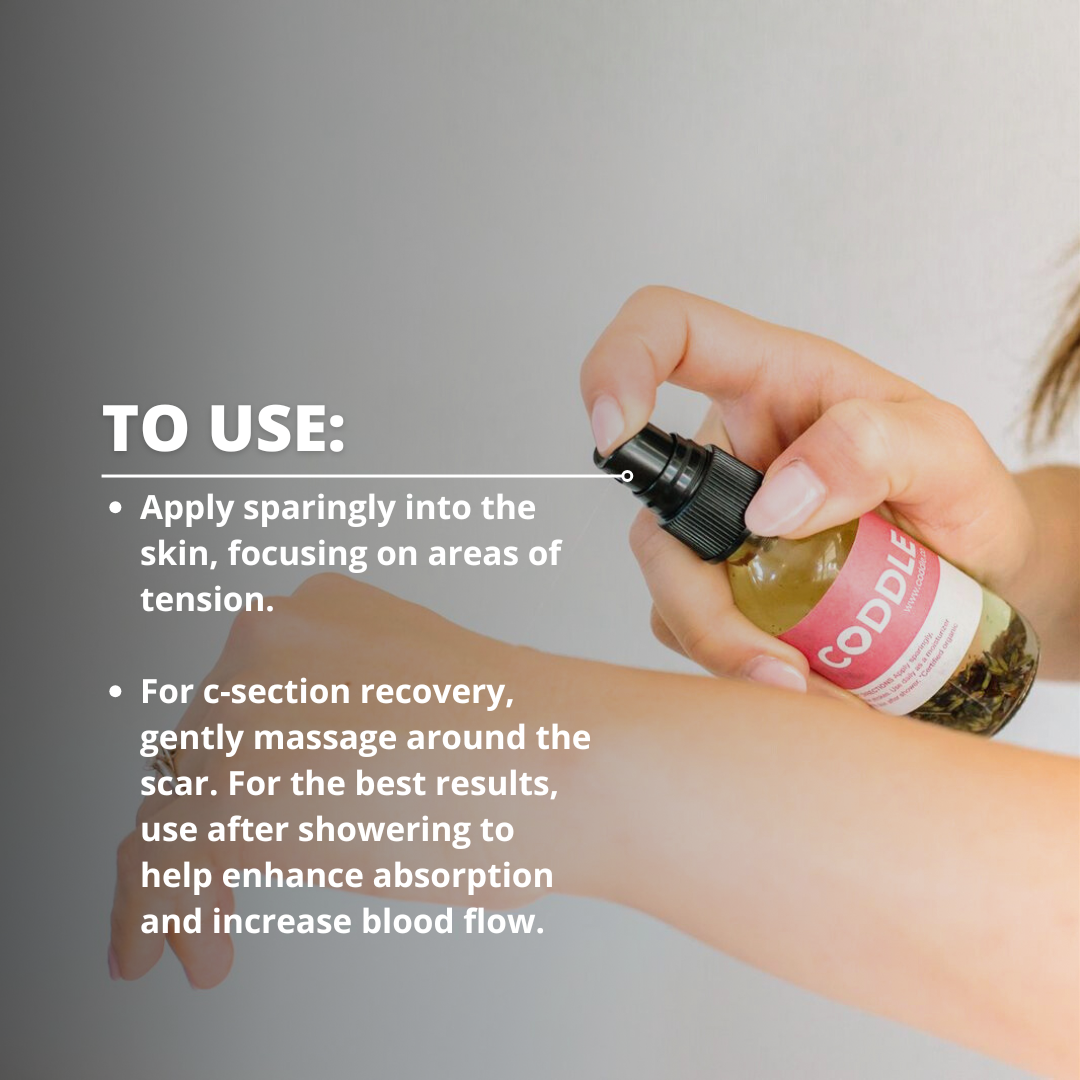 Postpartum Bath & Body Oil