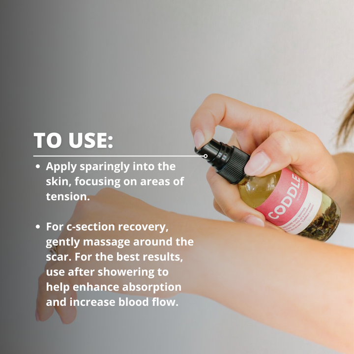 Postpartum Bath & Body Oil