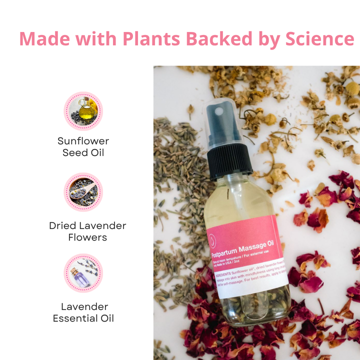Postpartum Bath & Body Oil